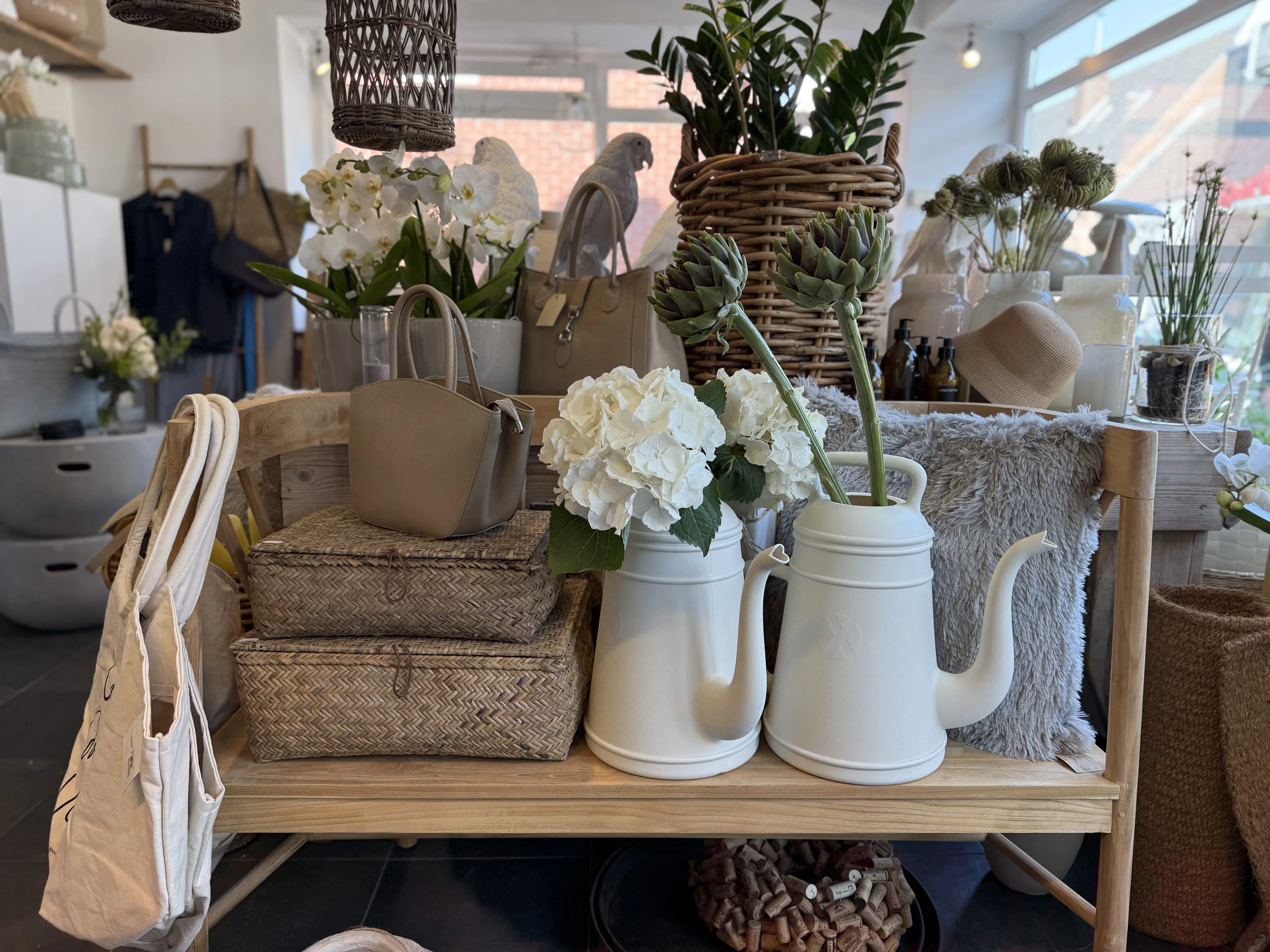 Tisch mit Dekoration